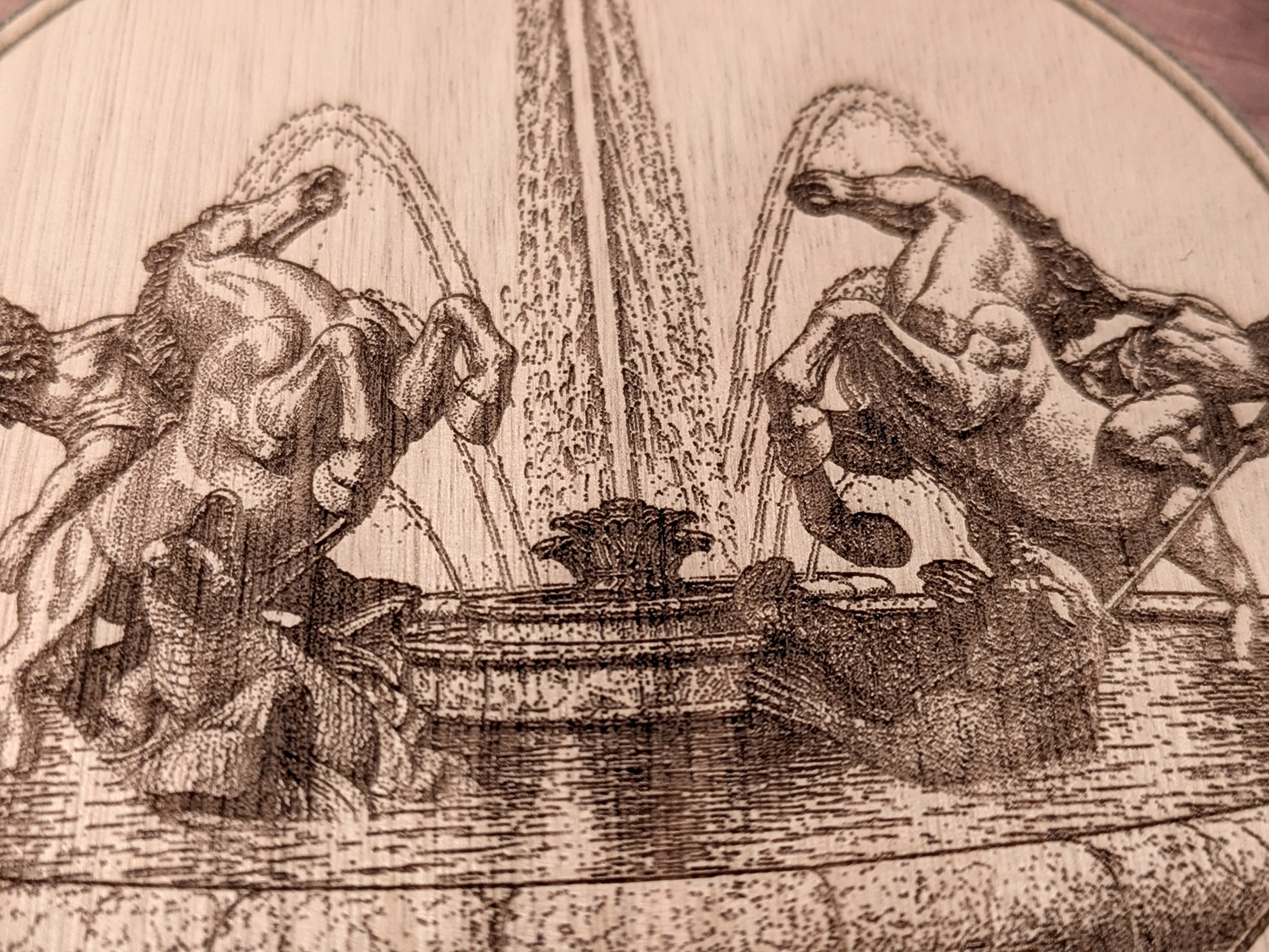 Plaza Fountain Coaster — view 3